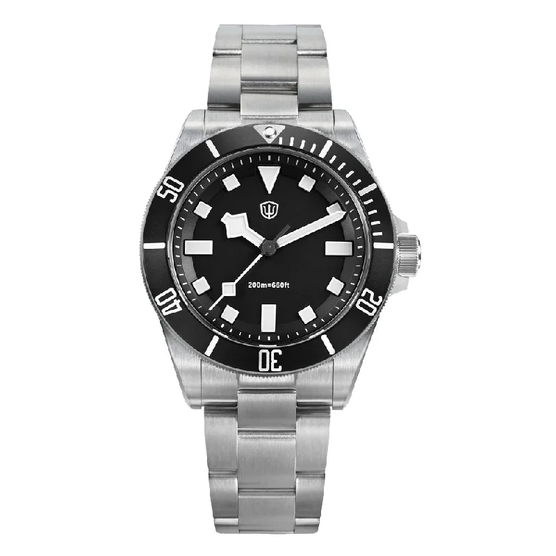 men's dive watches with dual time zone -★Spring Sale★Watchdives WD1969 PRO 38mm VH31 Dive Watch