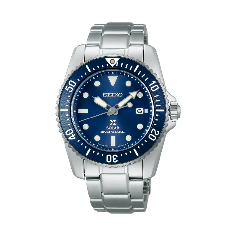 men's dive watches with mechanical movement -SEIKO PROSPEX SNE585P1 COMPACT SOLAR SCUBA DIVER MEN WATCH