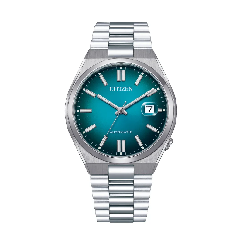 men's mechanical watches with NATO style straps -CITIZEN NJ0151-88X MECHANICAL MEN WATCH