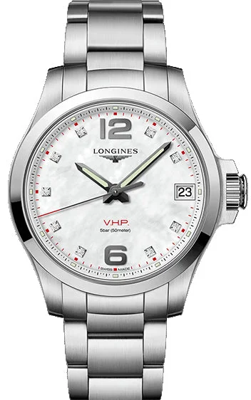 women's Longines with alarm display function -Longines Watch Conquest V.H.P Ladies