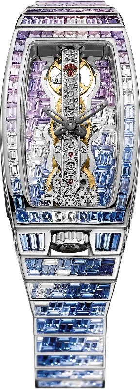 women's Corum with leather straps -Corum Watch Miss Golden Bridge