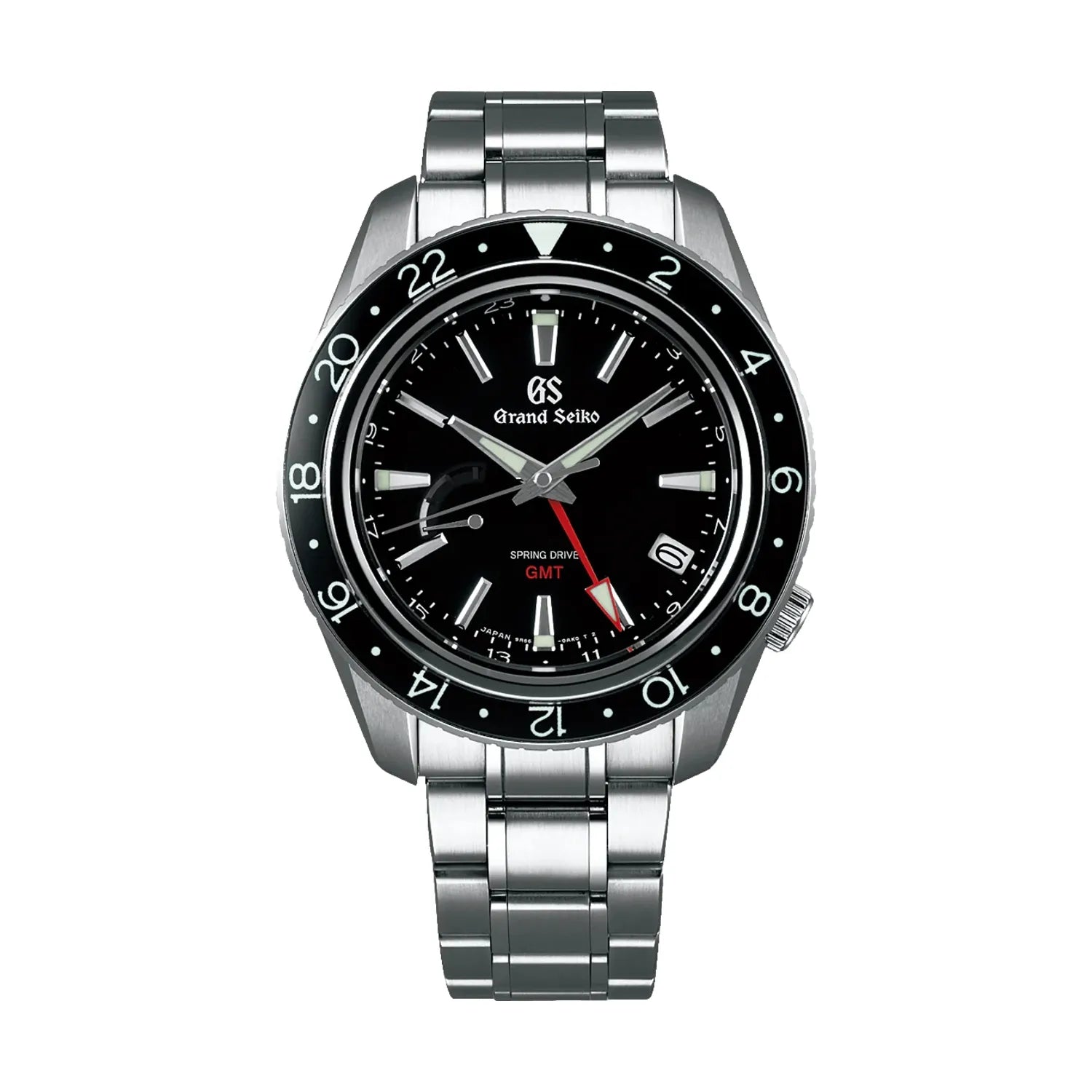 men's waterproof digital watches -SBGE201 Sport Spring Drive GMT 44mm - Black