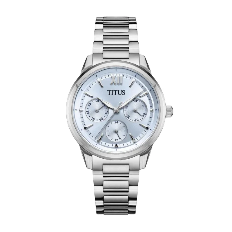 women's mechanical watches with convex design -SOLVIL ET TITUS FASHIONISTA W06-03346-001 MULTI-FUNCTION QUARTZ WOMEN WATCH