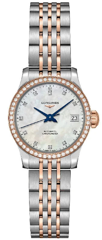 women's Longines with flyback function -Longines Record Ladies