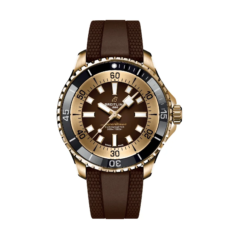 men's dive watches with shock-resistant style -Superocean Automatic 44mm Bronze - Brown men's dive watches with shock-resistant style -Superocean Automatic 44mm Bronze - Brown