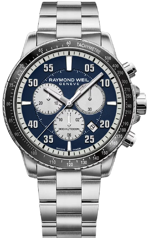 men's chronograph watches for kayaking -Raymond Weil Tango 300 Chronograph
