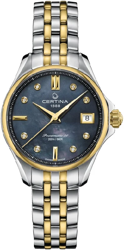women's Certina with day display function -Certina DS Action Lady Powermatic 80