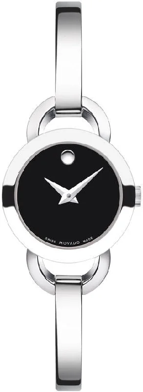 women's mechanical watches with curved design -Movado Watch Rondiro Ladies
