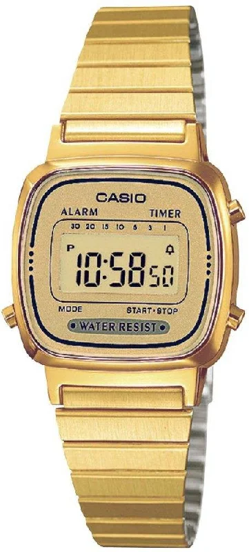 women's Casio double-domed design watches -Casio LA670 Retro Ladies