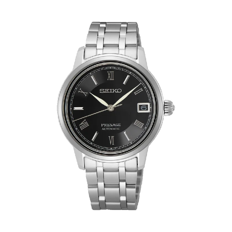 women's mechanical watches with nylon style straps -SEIKO PRESAGE SRPF31J1 AUTOMATIC 3 HANDS DATE WOMEN WATCH women's mechanical watches with nylon style straps -SEIKO PRESAGE SRPF31J1 AUTOMATIC 3 HANDS DATE WOMEN WATCH