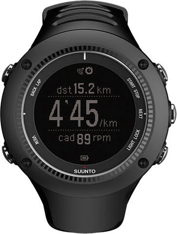 Mens Smart Watches Luxury-Suunto Watch Ambit2 R Black D