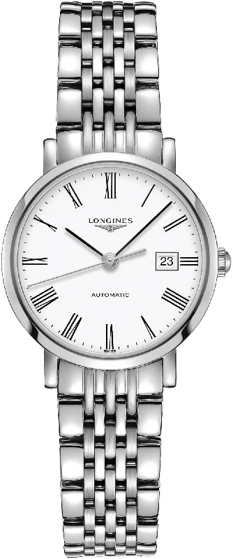 women's Longines with interchangeable straps -Longines Elegant Collection Ladies