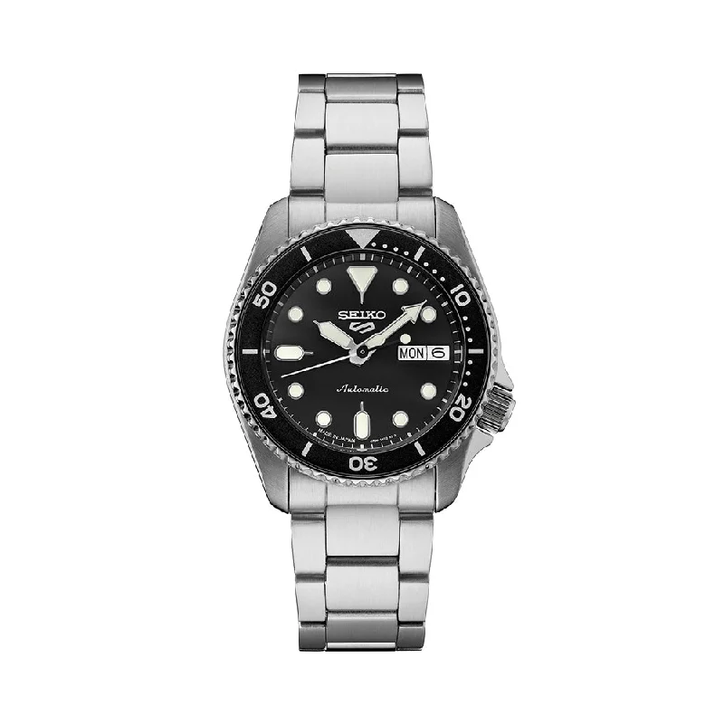 summer-linen-suit watches-SRPK29 5 Sports 38mm - Black on Bracelet