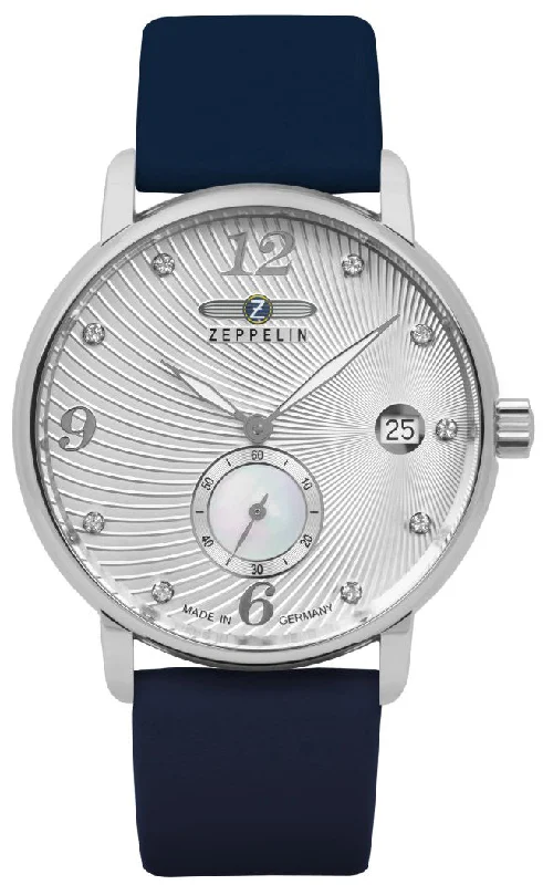 women's mechanical watches with kinetic display -Zeppelin Luna Ladies