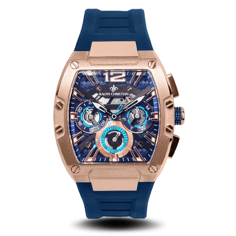 men's automatic mechanical watches -The Intrepid Sport - Rose Gold