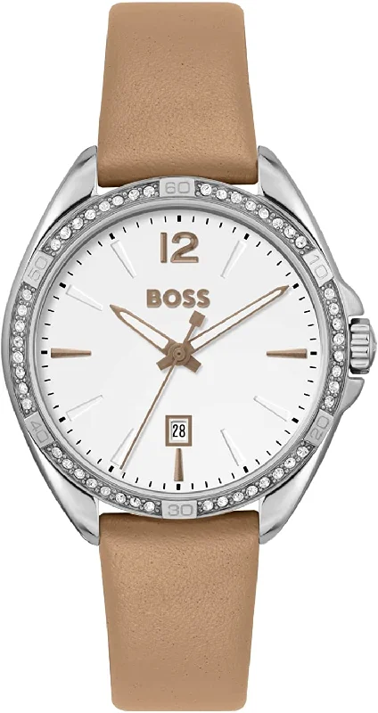 layered-necklaces Hugo style-Hugo Boss Watch Felina Ladies