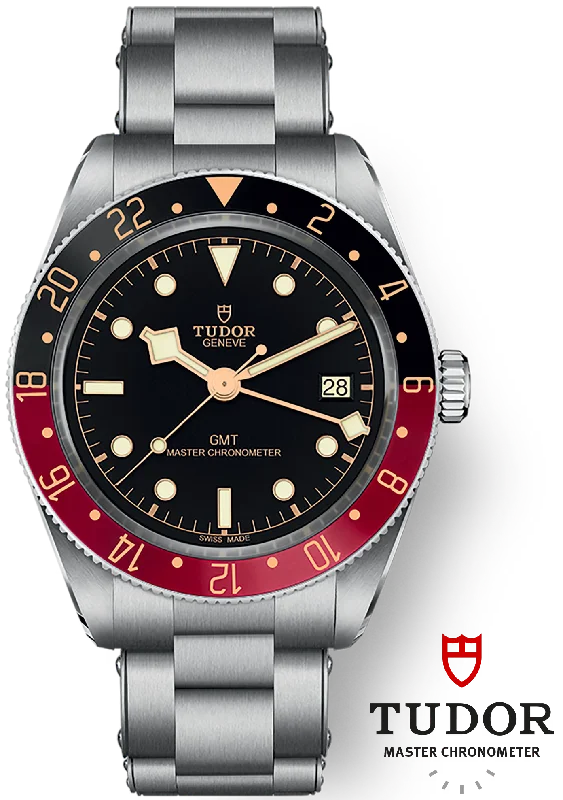 men's mechanical watches with 24-hour design -TUDOR Black Bay 58 GMT