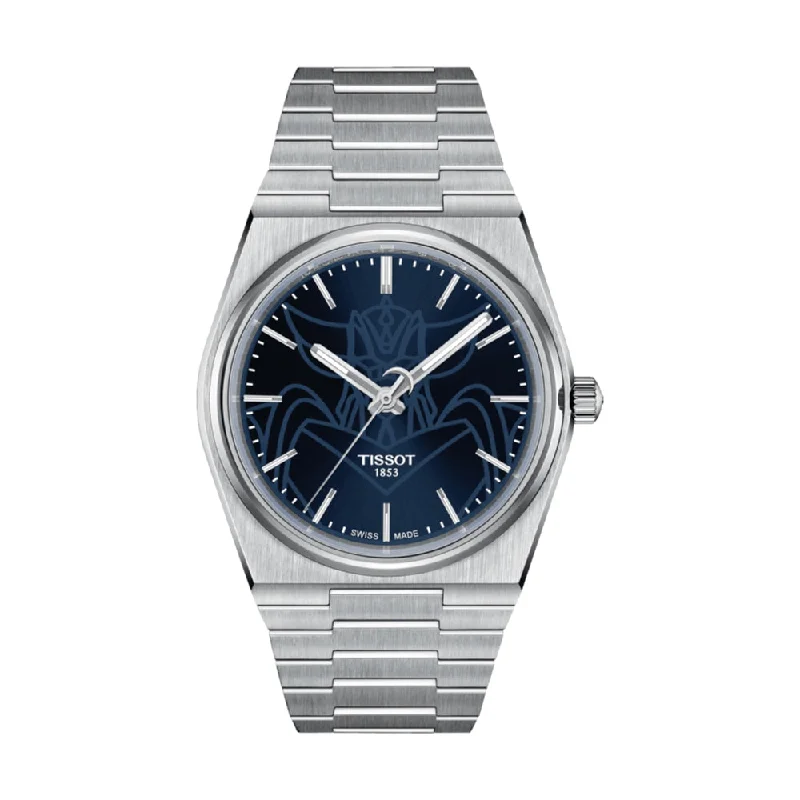 men's dive watches with moon phase display -PRX Powermatic 80 UFO Robot Grendizer 40mm - Blue on Bracelet