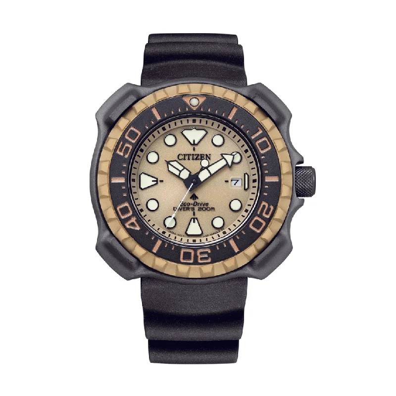 men's mechanical watches with minimalist style design -CITIZEN BN0226-10P PROMASTER MARINE ECO-DRIVE MEN WATCH