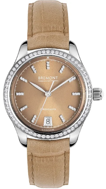 women's mechanical watches with convex design -Bremont Lady K Fawn