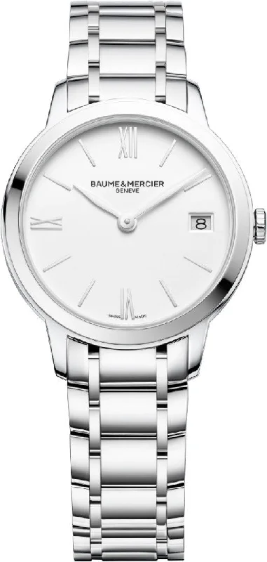 women's mechanical watches with chime design -Baume et Mercier Classima