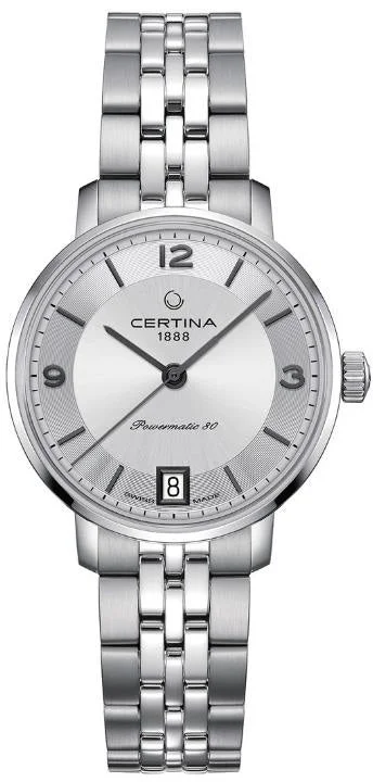 women's Certina timer watches -Certina DS Caimano Lady Powermatic 80