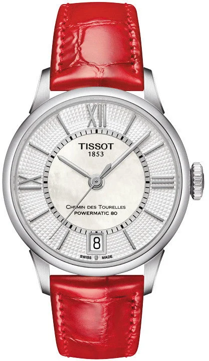 women's Tissot shock-resistant design watches -Tissot Watch Chemin des Tourelles Ladies