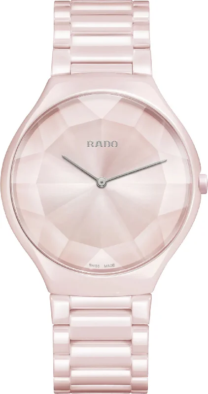 Rado women's watches with chronograph feature-​Rado Watch True Thinline Great Gardens of the World Spring D