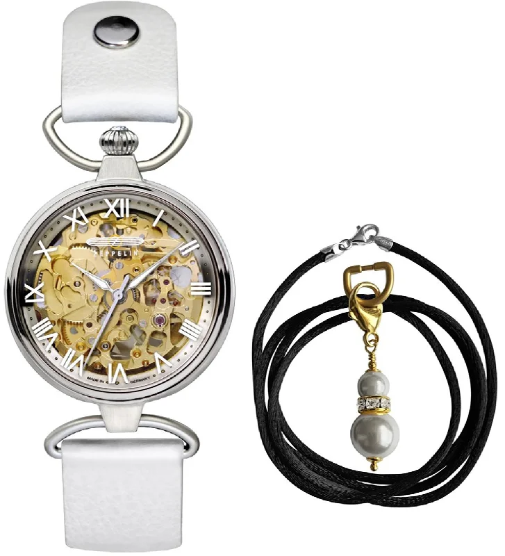 women's mechanical watches with LED light design -Zeppelin Princess of the Sky Ladies