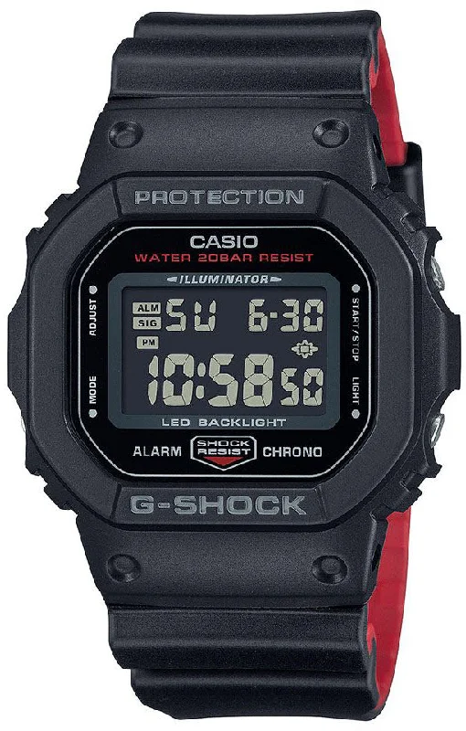men's mechanical watches with date magnifier design -G-Shock 5600
