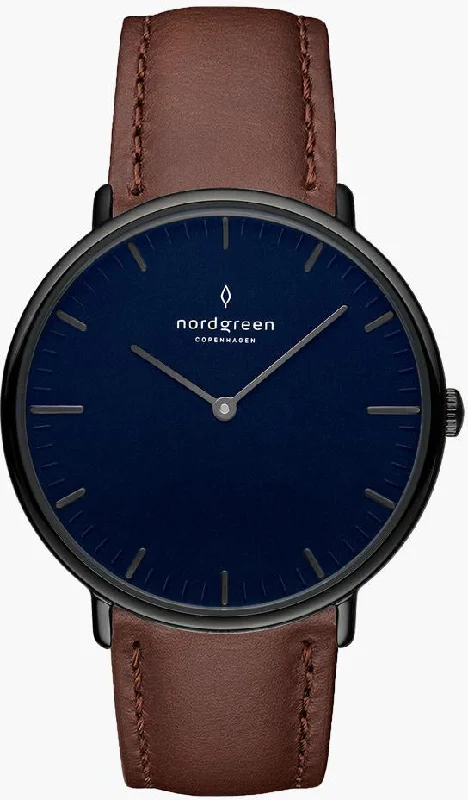 women's mechanical watches with power reserve -Nordgreen Native