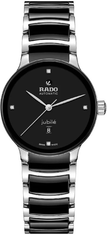 Rado women's watches with minimalist design-​Rado Centrix Automatic Diamonds