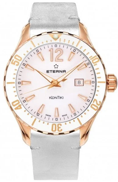 rose-gold Eterna Art Deco-Eterna Watch Lady KontiKi Quartz