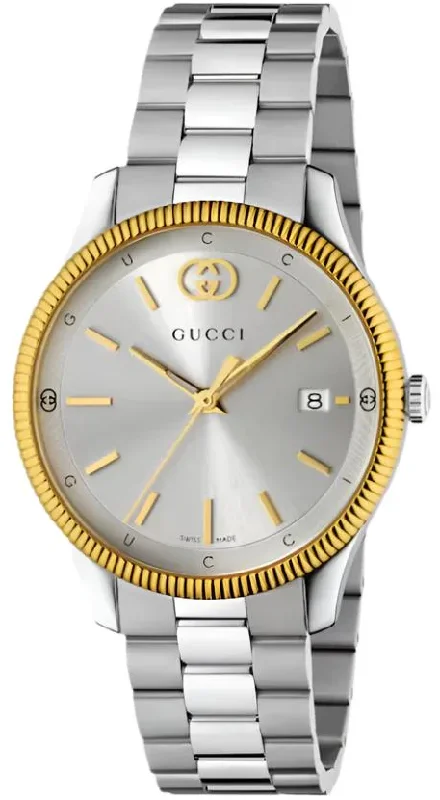 men's mechanical watches with tritium design -Gucci G-Timeless Slim