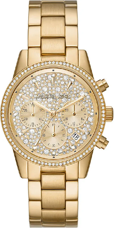 women's Michael Kors ergonomic design watches -Michael Kors Watch Ritz Pave Ladies D