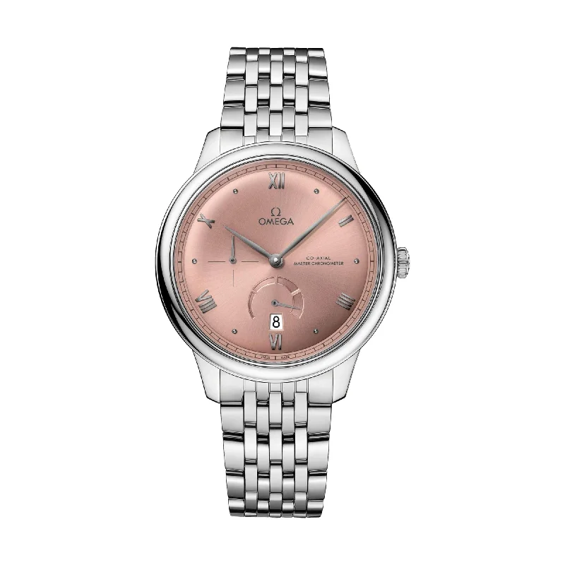 men's pilot watches with collector's edition design -De Ville Prestige Co-Axial Master Chronometer Power Reserve 41mm - Pink on Bracelet men's pilot watches with collector's edition design -De Ville Prestige Co-Axial Master Chronometer Power Reserve 41mm - Pink on Bracelet