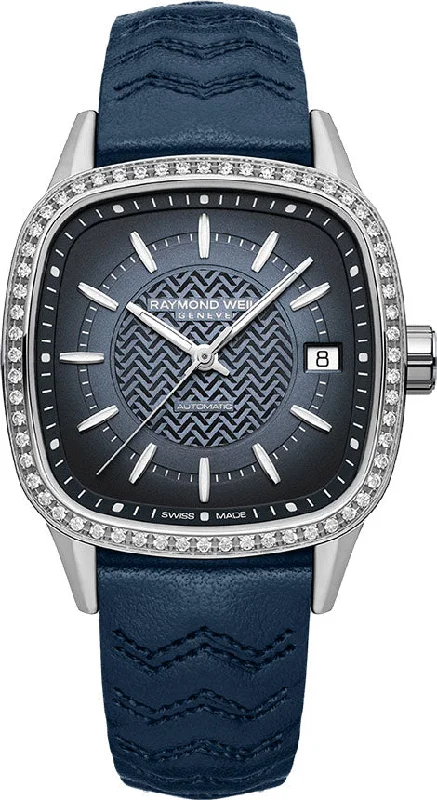 women's Raymond Weil with nylon straps -Raymond Weil Freelancer 60 Lab Blue Ladies women's Raymond Weil with nylon straps -Raymond Weil Freelancer 60 Lab Blue Ladies