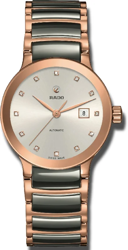 Rado women's watches with elegant clasp design-​Rado Watch Centrix Automatic