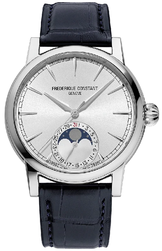 men's mechanical watches with quick-release style straps -Frederique Constant Manufacture Classic Moonphase Date men's mechanical watches with quick-release style straps -Frederique Constant Manufacture Classic Moonphase Date