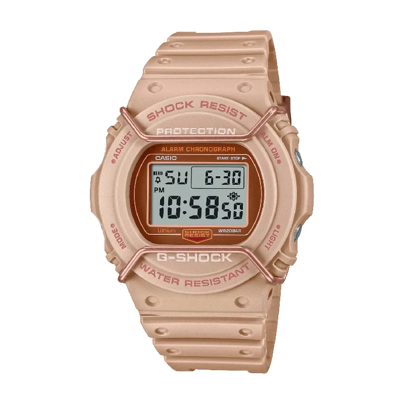 men's Cartier for casual wear -CASIO G-SHOCK DW-5700PT-5DR SPECIAL COLOR MODELS BEIGE WATCH men's Cartier for casual wear -CASIO G-SHOCK DW-5700PT-5DR SPECIAL COLOR MODELS BEIGE WATCH
