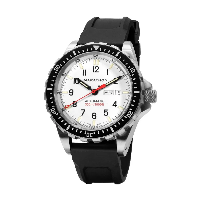 men's field watches with hand-wound design -Arctic JDD on Rubber Strap 46mm