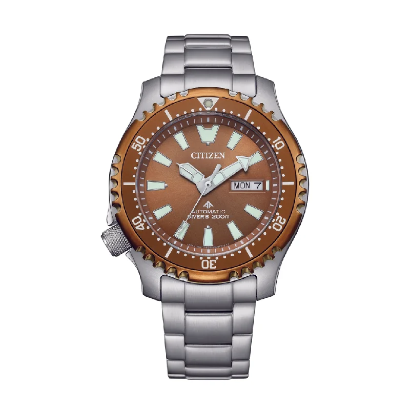 men's Seiko backlight watches -CITIZEN NY0164-65X PROMASTER FUGU LIMITED EDITION AUTOMATIC MEN WATCH men's Seiko backlight watches -CITIZEN NY0164-65X PROMASTER FUGU LIMITED EDITION AUTOMATIC MEN WATCH
