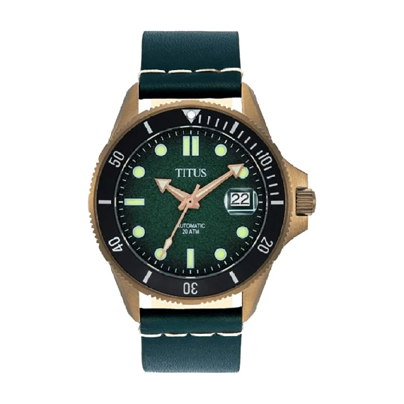men's mechanical watches with dual time zone design -SOLVIL ET TITUS VALOR W06-03250-014 3 HANDS DATE MECHANICAL MEN WATCH
