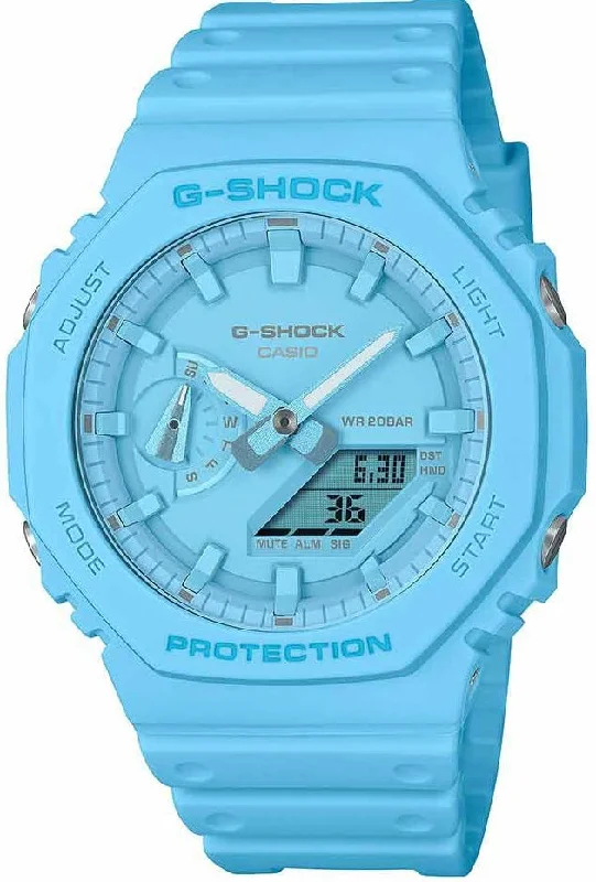 men's mechanical watches with corrosion-resistant design -G-Shock 2100 One Tone