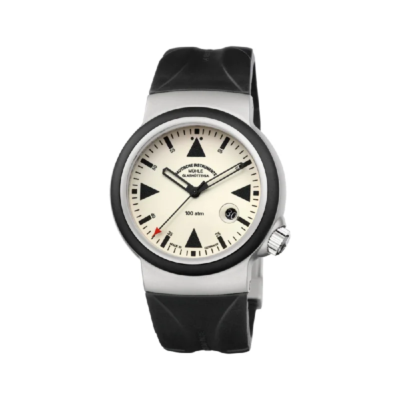 men's 500m dive watches -S.A.R. Rescue Timer LUMEN Cream Dial, 42mm