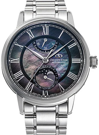 Men's Occasional Dress Watches-Mechanical Classic Moon Phase - Ltd Ed 200pcs Ref. RE-AY0116A Men's Occasional Dress Watches-Mechanical Classic Moon Phase - Ltd Ed 200pcs Ref. RE-AY0116A
