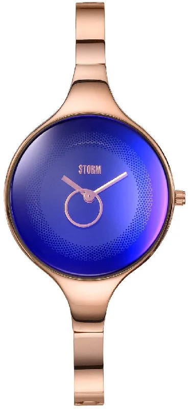 women's Storm BGW9 SuperLuminova watches -Storm Watch Ola RG Blue Ladies