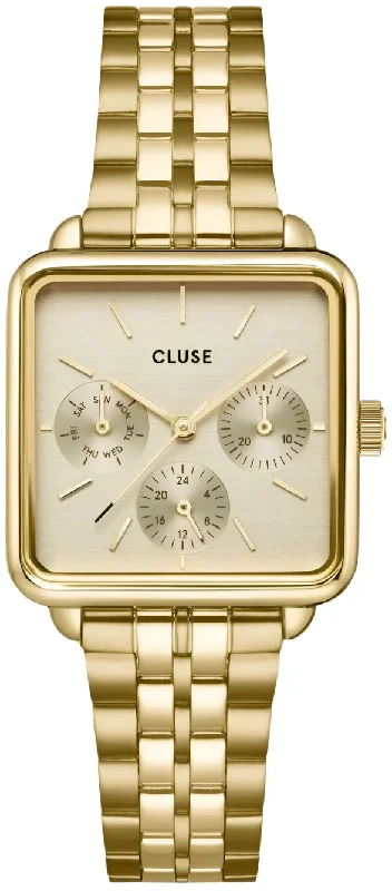 women's mechanical watches with SuperLuminova design -Cluse La Tetragone Ladies