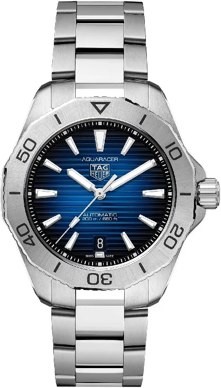 men's mechanical watches with LED light display -TAG Heuer Aquaracer Professional 200