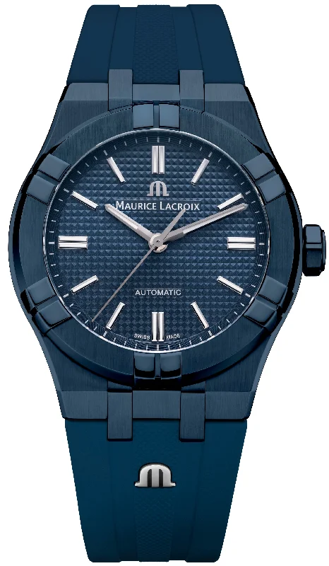 men's mechanical watches for outdoor adventures -Maurice Lacroix Aikon Automatic PVD Limited Edition